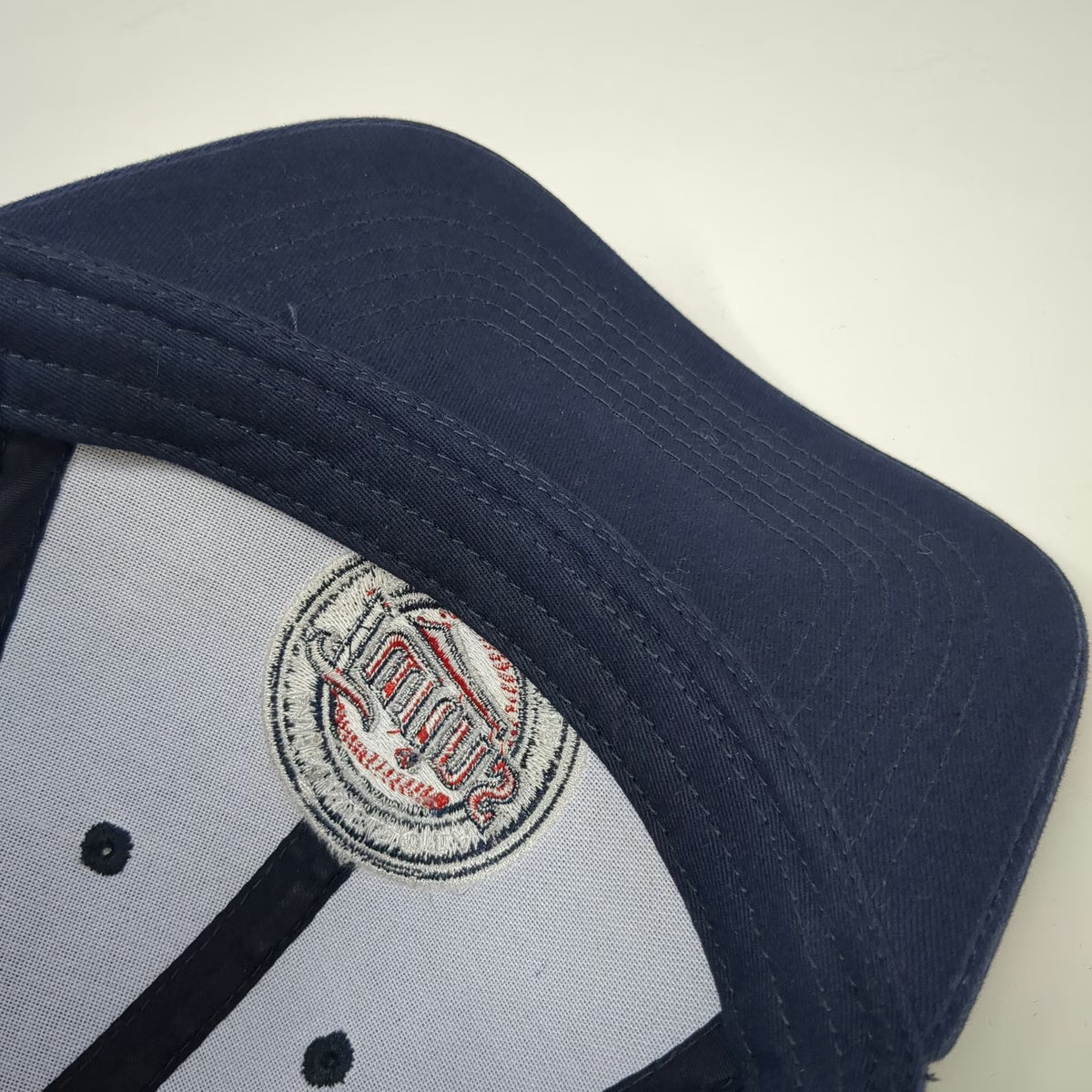 Minnesota Twins MLB BDA Baseball Cap Blue One Size Budweiser Logo Strapback Hat