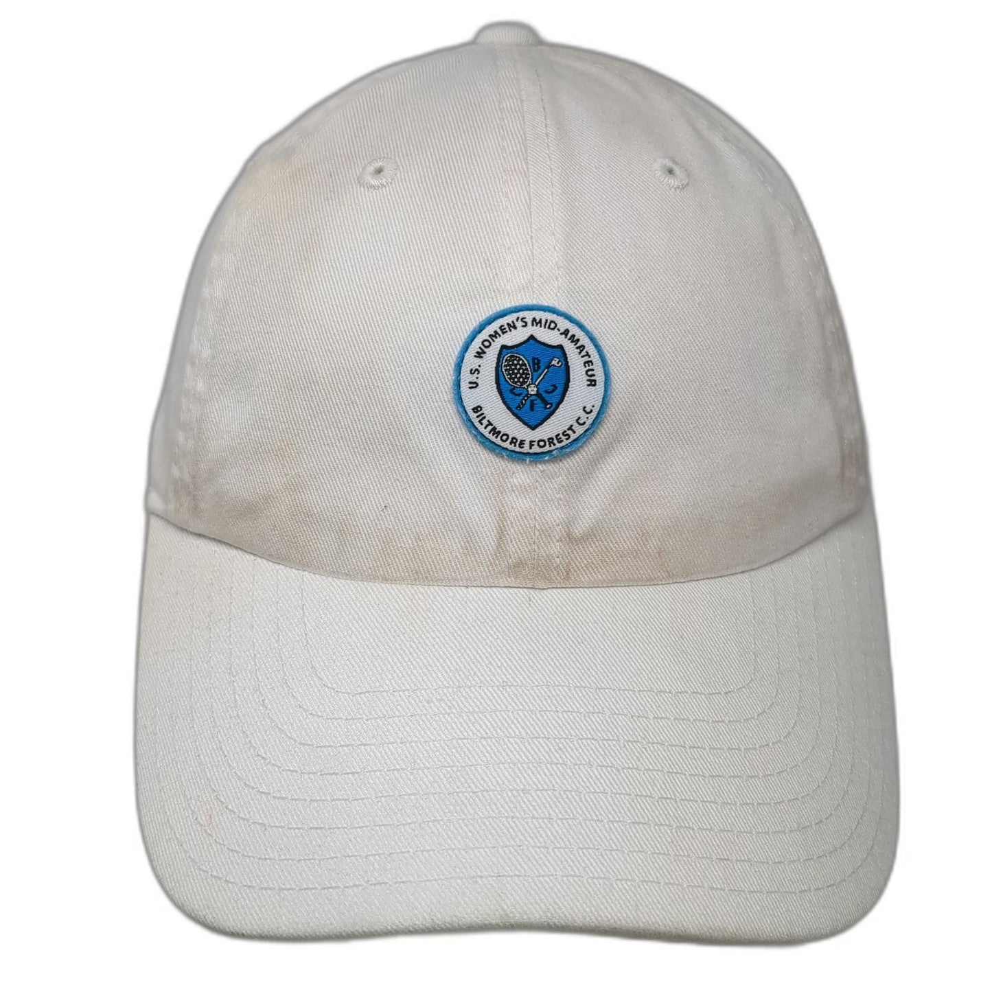 American Needle White One Size Baseball Cap USGA Mid-Amateur Biltmore Forest Hat