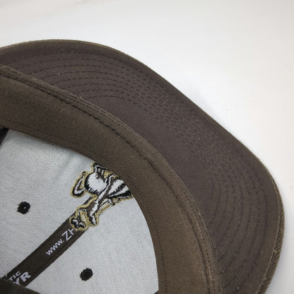 Zephyr Brown Baseball Cap S Fitted Bucking Bronco All Over Print Embroidered Hat