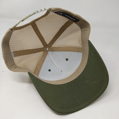 Bicycle Snapback Mesh Back Trucker Hat Multi OSFA Colorblock Richardson