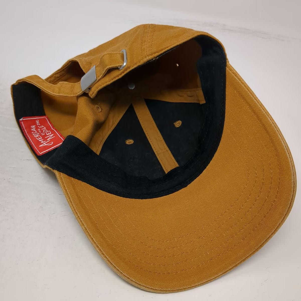 American Needle Mack Trucks Bulldog Baseball Cap Brown One Size Strapback Hat
