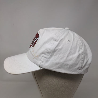 A to Z Football Slideback Hat White One Size Adjustable Solid 5 Panel