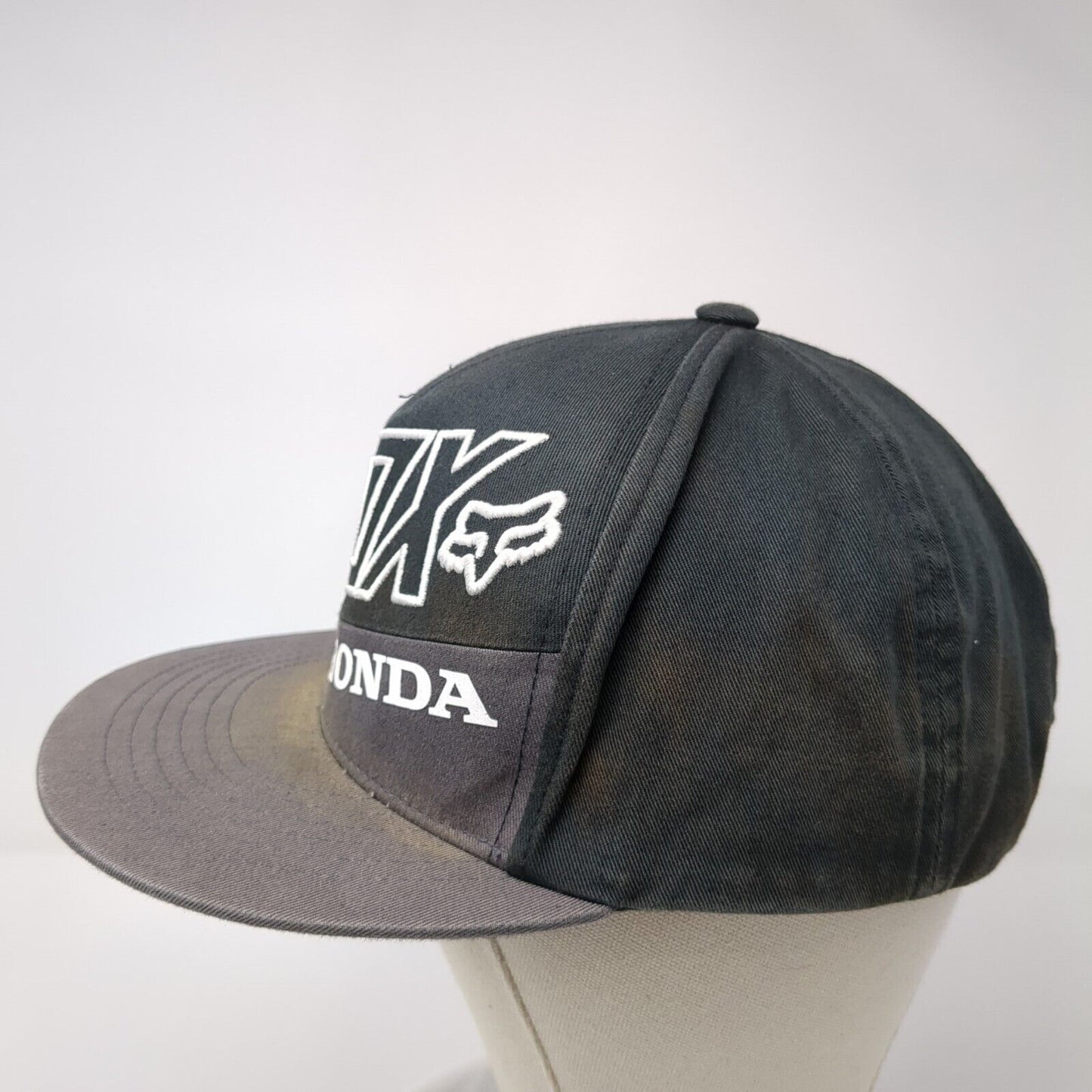Fox Head Honda Snapback Hat Multicolor One Size Adjustable Embroidered 6 Panel