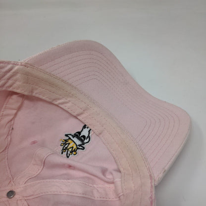 Goat USA Slideback Hat Pink OSFA Embroidered Adjustable Vent Holes