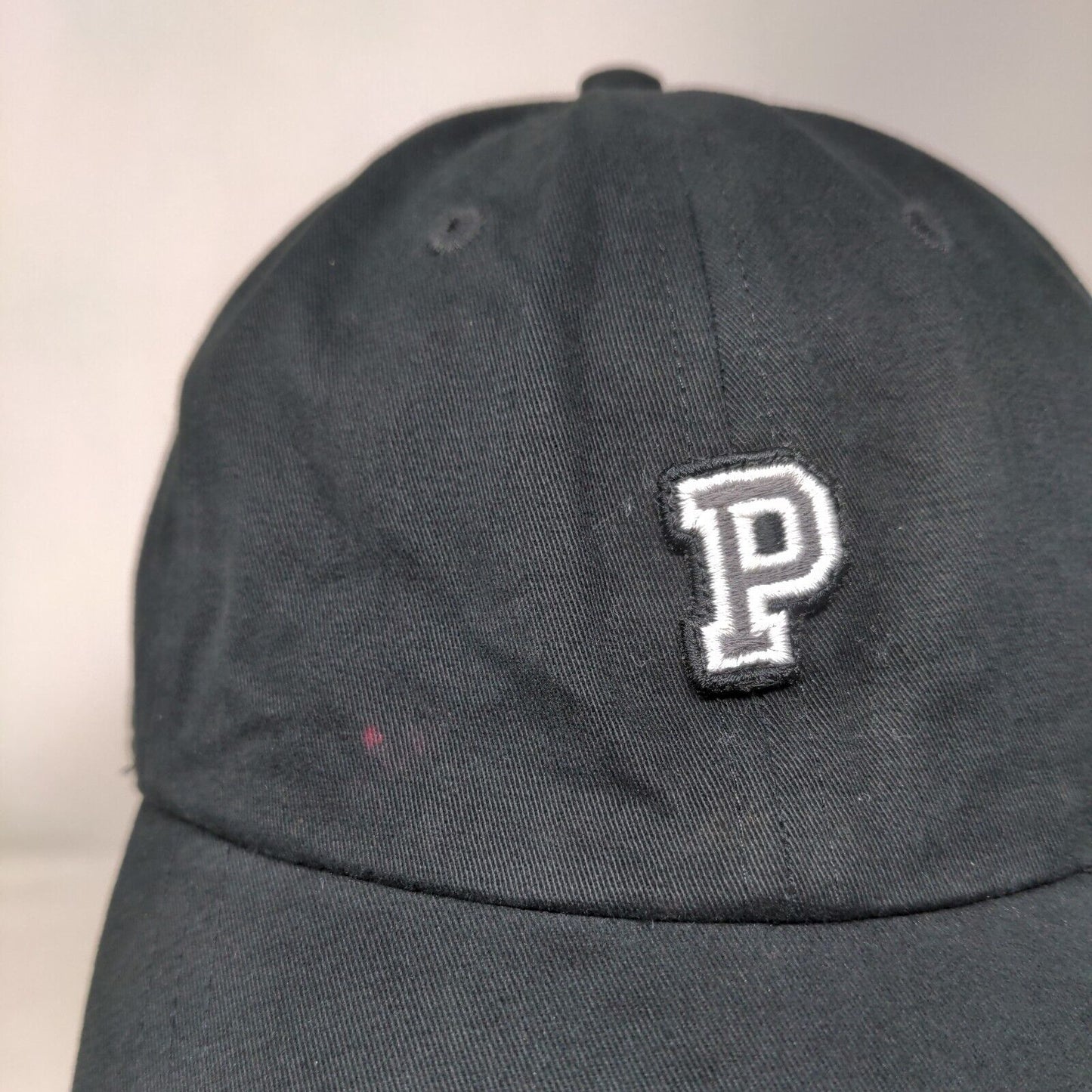 P Victoria's Secret PINK Slideback Hat Black One Size Adjustable 6 Panel