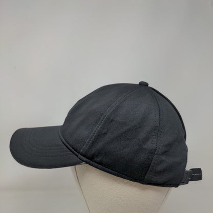 Unbranded Slideback Hat Black OSFM Adjustable Solid Blank Outdoor