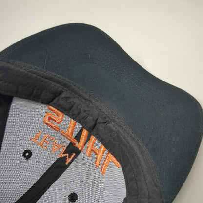 Stihl Outfitters Snapback Black Orange One Size Team Stihl Embroidered Hat