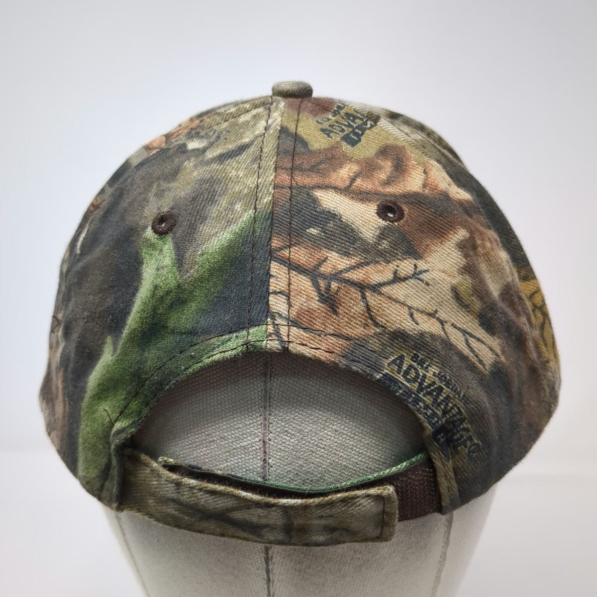 ITT Logo Camo Baseball Cap One Size Brown Advantage Camouflage Strapback Hat
