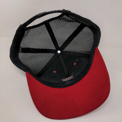 Local Life Snapback Mesh Back Trucker Hat Multi One Size Colorblock