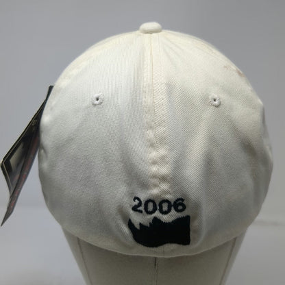 Flexfit Spearmint Rhino Gentlemen's Clubs 2006 Signed White XL Cap Hat Vintage