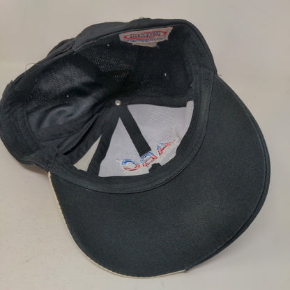 ABC Supply Men's Strapback Hat Black Embroidered Logo AJ Foyt Racing #14