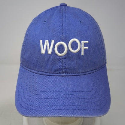 VCA Baseball Cap Blue One Size WOOF Pet CancerCare Slideback Hat Hope Unleashed