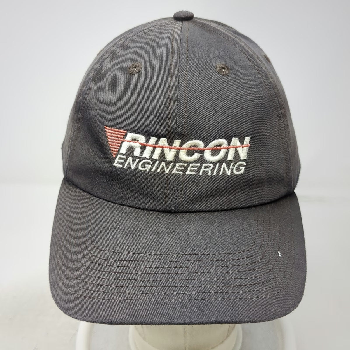 Fersten Worldwide Baseball Cap Gray One Size Rincon Engineering Logo Cotton Hat