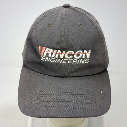 Fersten Worldwide Baseball Cap Gray One Size Rincon Engineering Logo Cotton Hat