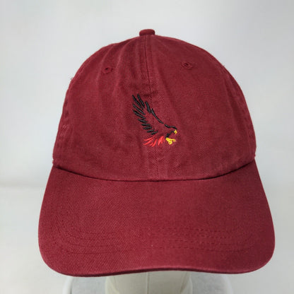 Red Tail Golf Club Slideback Hat Red One Size Embroidered Ahead Vintage