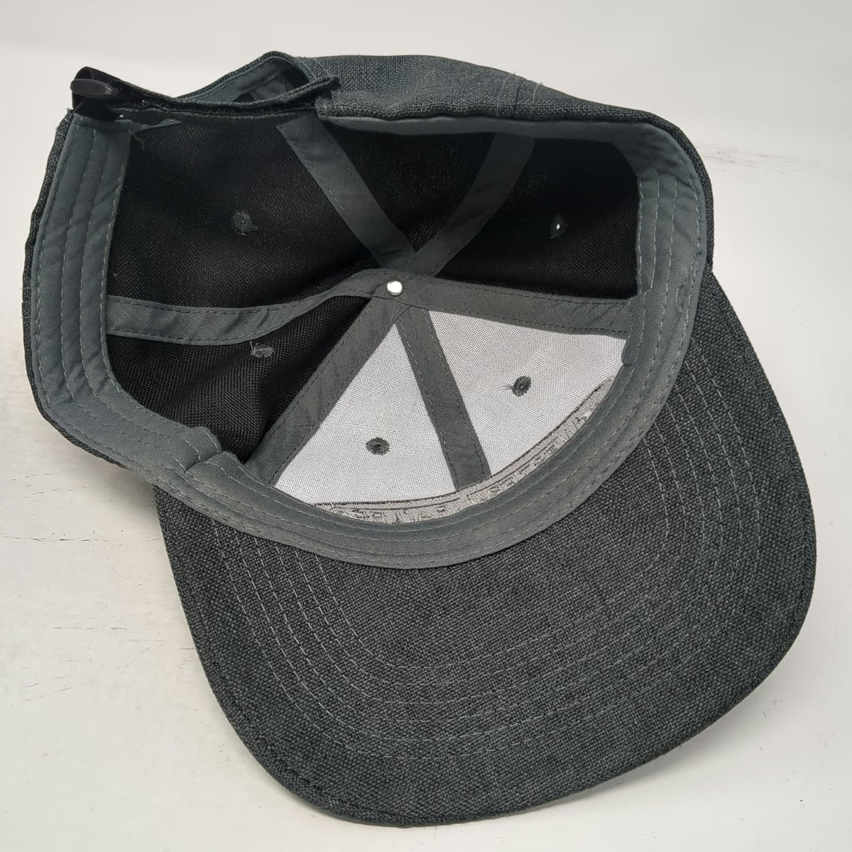 Western Trailers Baseball Cap Gray One Size Slideback Graphic Logo Trucking Hat