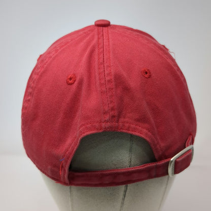 New York Giants NFL Reebok Cap Red One Size Adjustable Slideback Embroidered Hat