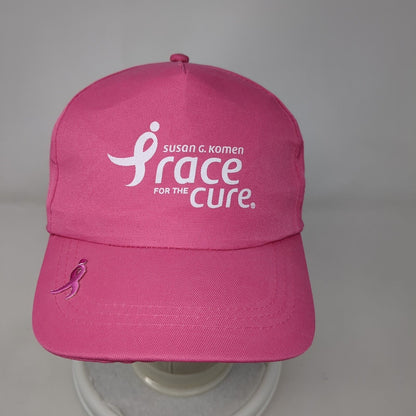 Race For The Cure Survivor Strapback Hat Pink OSFA Susan G. Komen