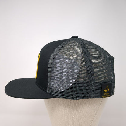 Anelare Washington Wine Benton City Snapback Trucker Hat Black OS Mesh Back