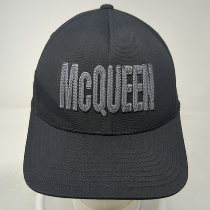 G/FORE Snapback Hat Black One Size McQUEEN Golf 110 Flexfit 3D Logo Embroidery