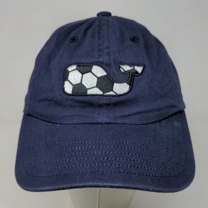 Vineyard Vines Women's Slideback Hat Blue Adjustable Whale Logo Embroidered