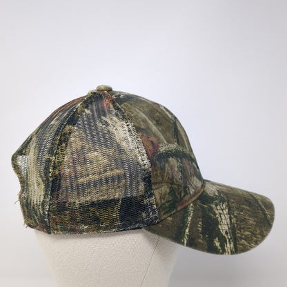 Signatures Strapback Trucker Hat Multicolor One Size Adjustable Camouflage