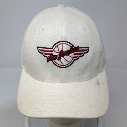 Nike Jordan Baseball Cap White XL Fitted Hat Air Jordan Wings Basketball Jumpman
