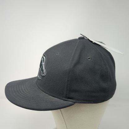 Boise State Broncos NCAA Nike Cap Gray L Dri-Fit Fitted Hat Flat Brim Stretch