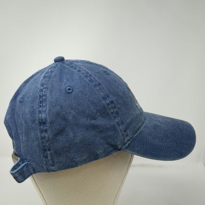 OTTO Baseball Cap Blue One Size Puerto Vallarta Mexico Sun Slideback Strap Hat