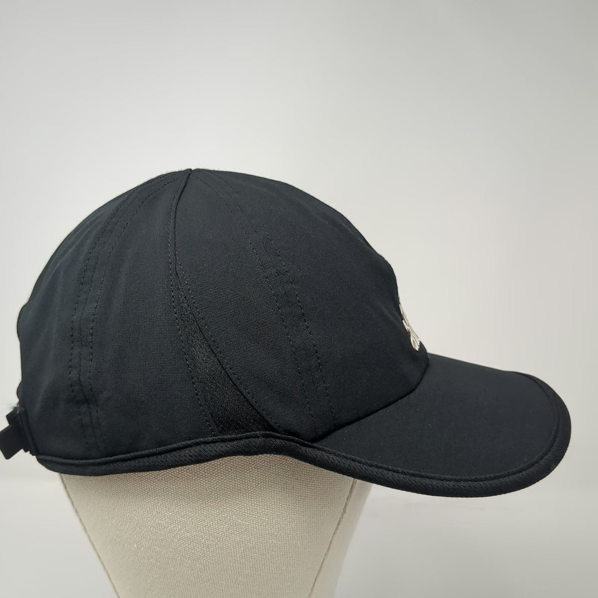 Adidas Baseball Cap Black One Size Climalite Performance Strapback Training Hat