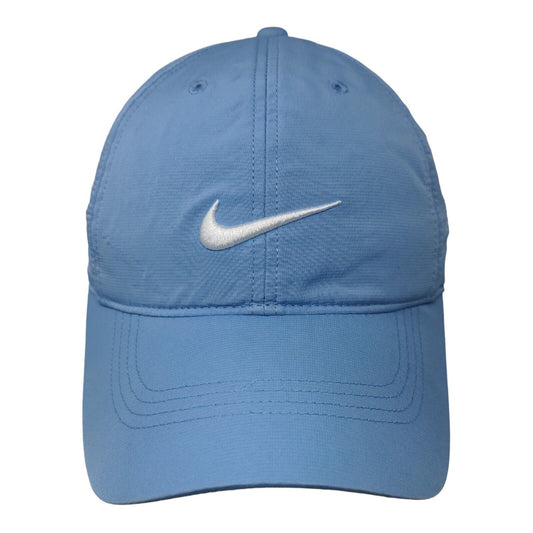 Nike Golf Mens Strapback Hat Blue Size OSFM Embroidered Swoosh Logo Wicked Stick