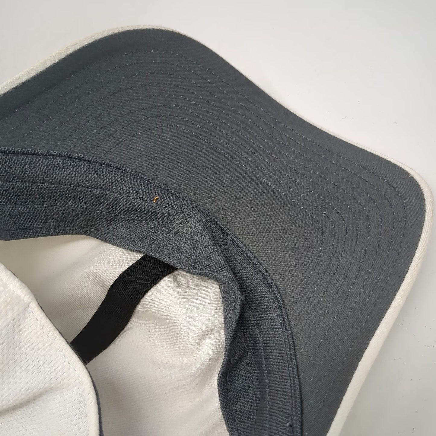 Nike Baseball Cap White One Size Mesh Strapback Performance Swoosh Athletic Hat