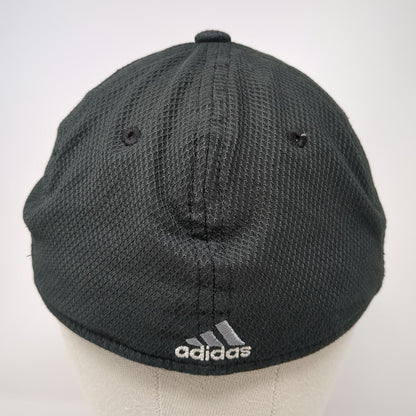 Adidas Baseball Cap Black One Size Performance Mesh Climalite Athletic Hat
