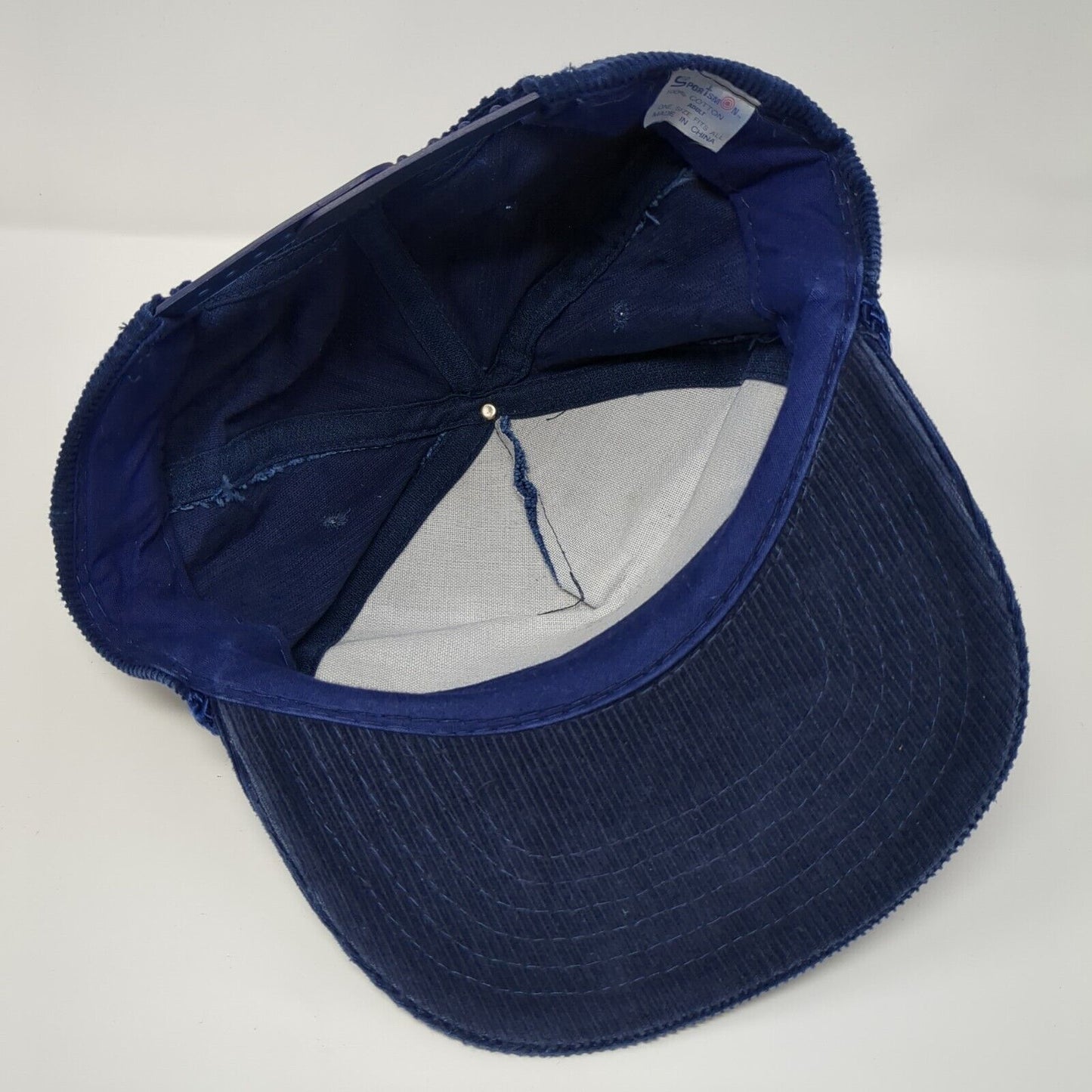Gold Prospectors Association of America Snapback Rope Hat Blue OSFA Corduroy