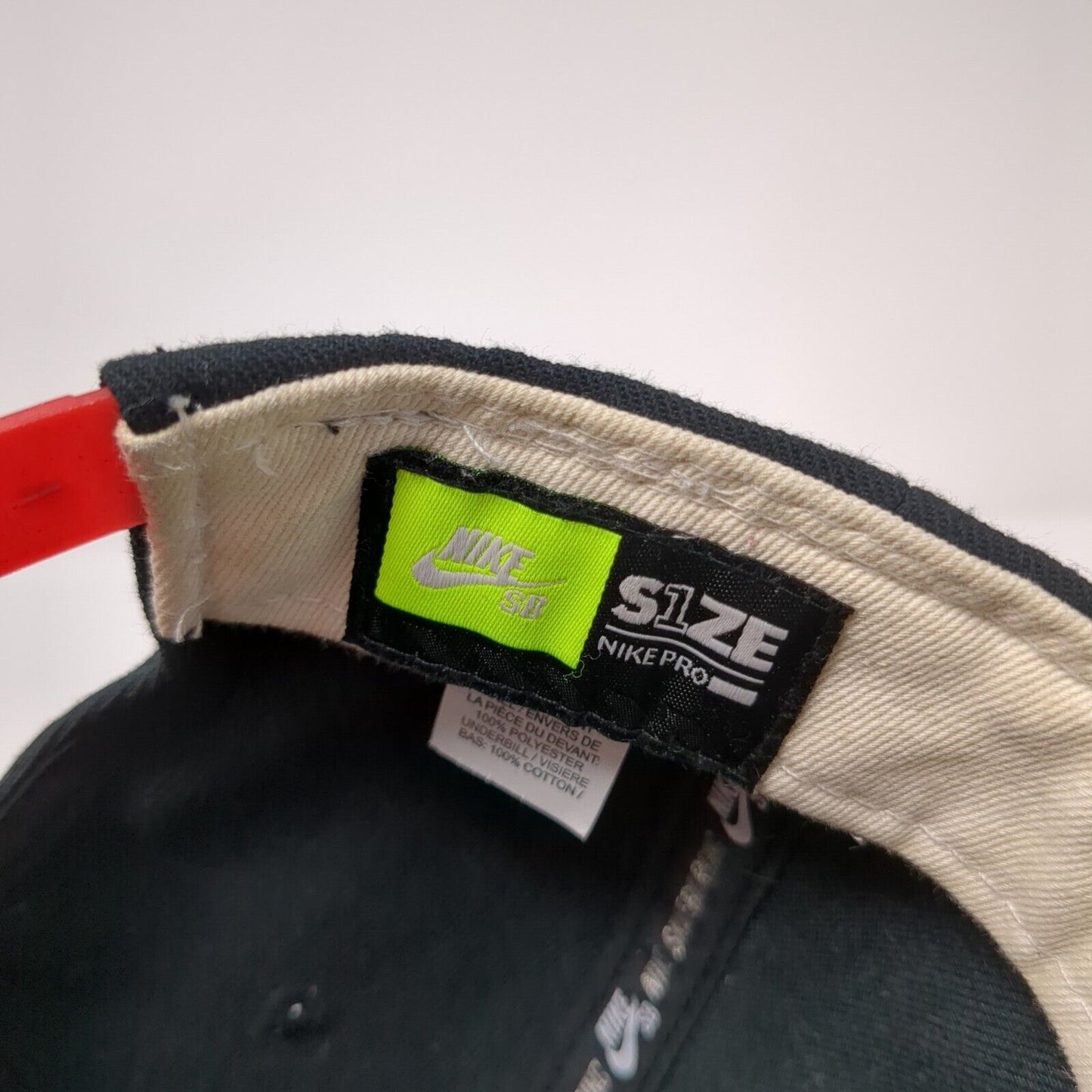 Nike S1ze SB Skateboard Snapback Hat Multioclor OSFA Embroidered Logo
