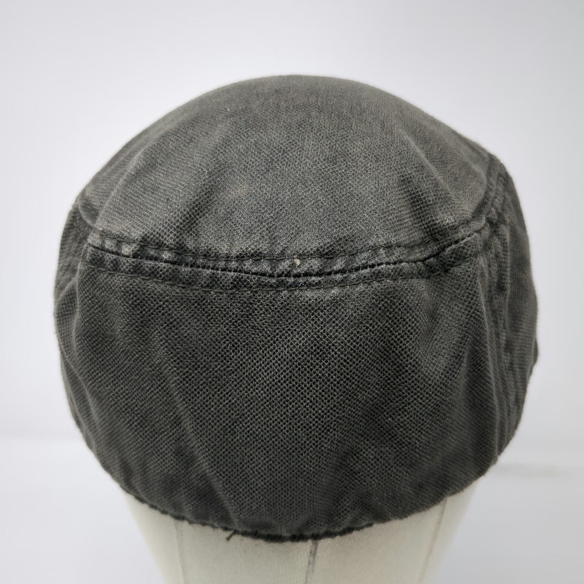 Converse One Star Army Cap Gray XL Decorative Bands Metal Eyelets Cadet Hat