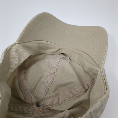 Unbranded Strapback Hat Tan One Size Adjustable Solid Blank 6 Panel