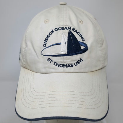 Gear For Sports Baseball Cap Beige One Size Ondeck Ocean Racing USVI Sailing Hat