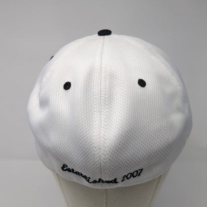 Letter F Established 2007 Fitted Hat White L-XL Richardson Dryve 6 Panel