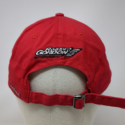 Stylemaster Jim Beam Racing Robby Gordon 7 Cotton Hat Red One Size Baseball Cap