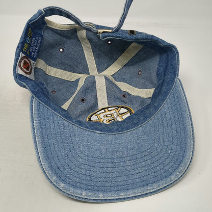 Boston Bruins NHL The Cap Blue One Size Denim Slideback Embroidered Logo Hat
