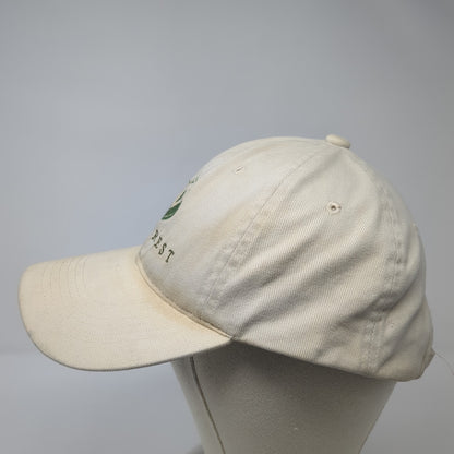 Hill Crest Baseball Cap Beige One Size Adjustable Embroidered Sportsman