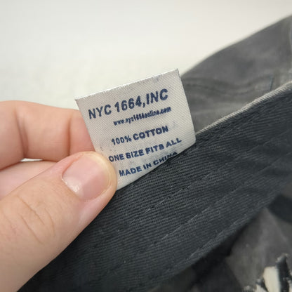 NYC 1664 Baseball Cap Gray One Size Embroidered New York City Adjustable Hat