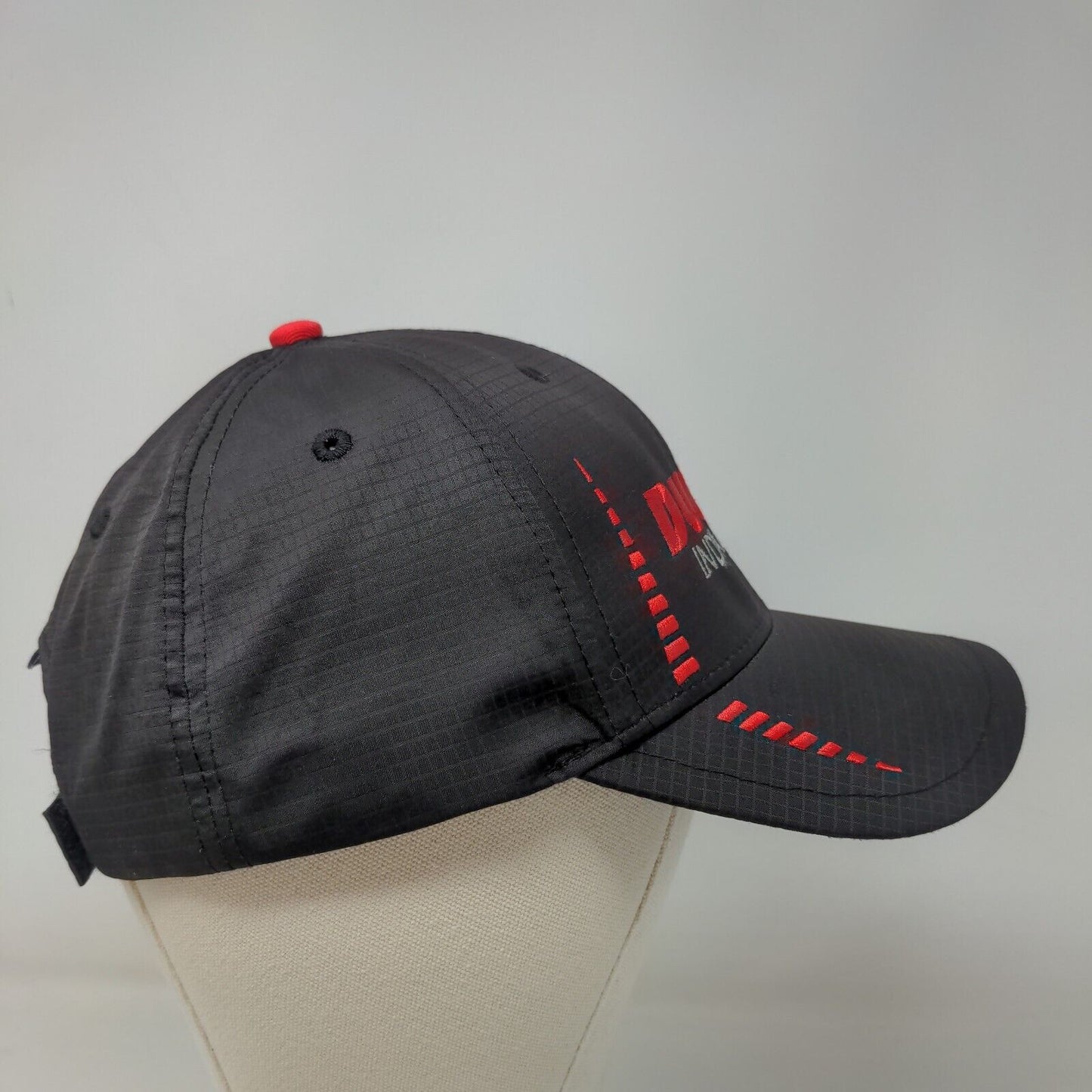 Cap America Men's Ducati Indianapolis Strapback Hat Black Embroidered Logo