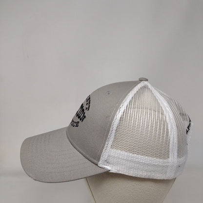 Pickett Auction Service Snapback Trucker Hat Gray One Size Mesh Back