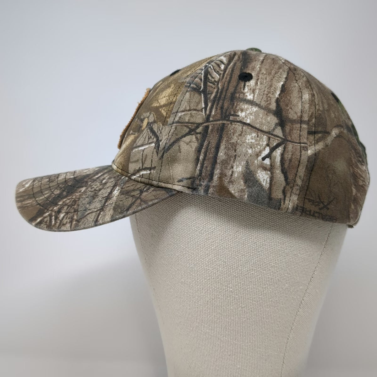 K-Products Baseball Cap Brown One Size New Holland Camo Embroidered Logo Hat