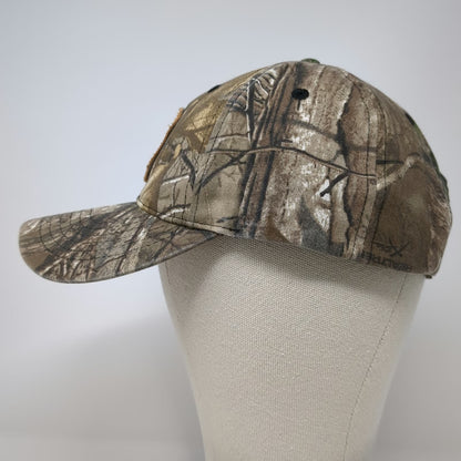 K-Products Baseball Cap Brown One Size New Holland Camo Embroidered Logo Hat