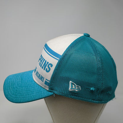 Miami Dolphins NFL New Era 5 Panel Blue Hat L Mesh Back Stretch Fit 39THIRTY 100
