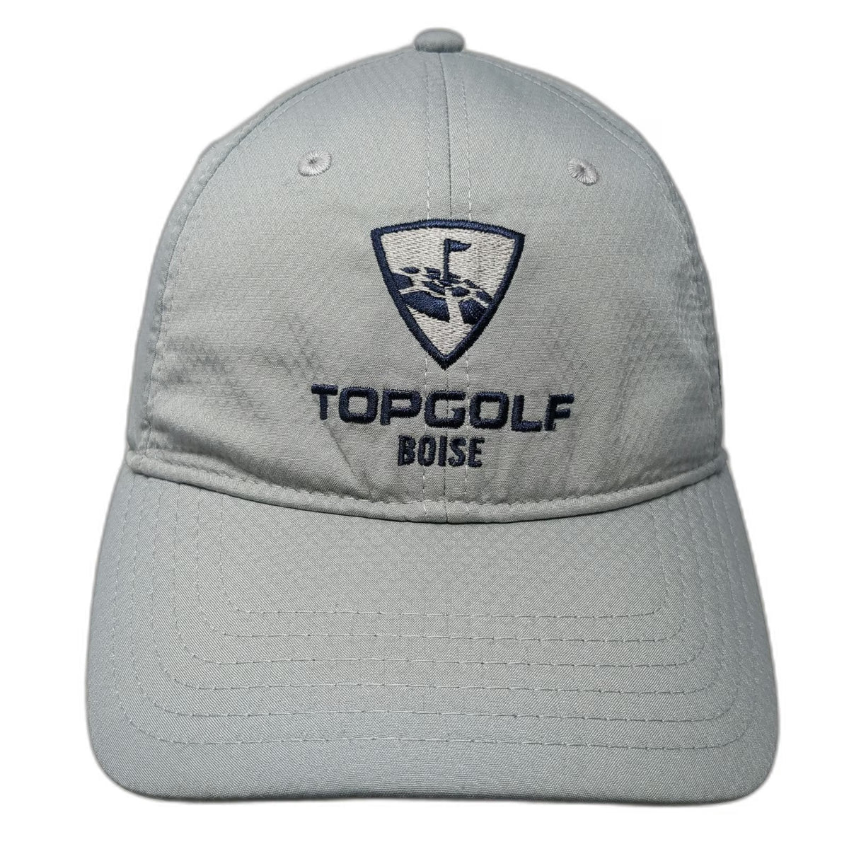 Under Armour Topgolf Boise Gray Baseball Cap One Size Performance Strapback Hat
