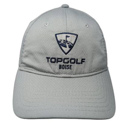 Under Armour Topgolf Boise Gray Baseball Cap One Size Performance Strapback Hat